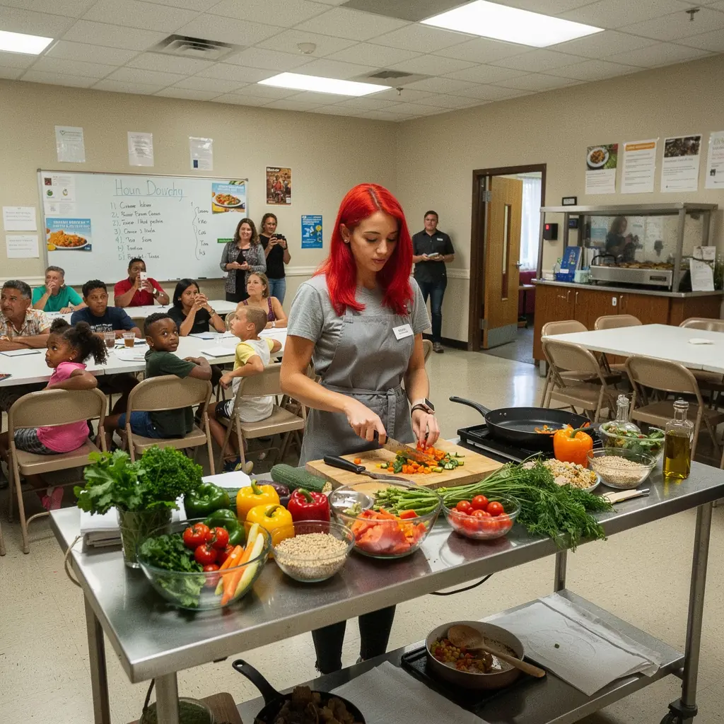 Fitness edzés közben a résztvevők együttműködnek, hogy elérjék céljaikat és javítsák életmódjukat.